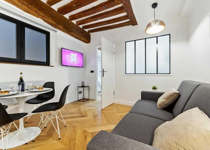 Charming Apartment - 1Br-4P - Les Halles